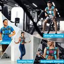 Advwin Adjustable 8kg Weighted Vest Blue