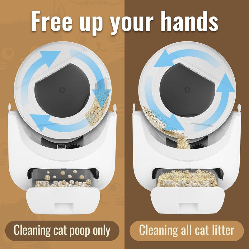 Advwin Self Cleaning Smart Cat Litter Box