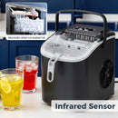 Advwin Portable Countertop Ice Maker with Handle & Basket