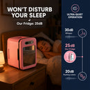 Advwin 4L USB Mini Fridge with Mirror