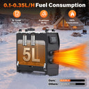 Advwin 8KW Slim All-in-One Diesel Heater