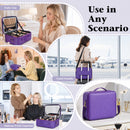 Advwin 15" Portable Makeup Case with LED Light Mirror