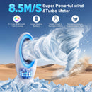 Advwin Bladeless Tower Fan Powerful Desk Fan with 4 Speeds