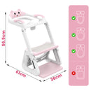 Advwin Foldable 2-in-1 Toddler Potty Training Seat