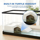 Advwin Turtle Tank Kit with Basking Platform & Basking Light