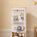 Advwin 142cm Tall Stuffed Animal Storage Organizer