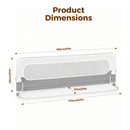 Advwin Folding Baby Bed Rail Adjustable 180x60cm