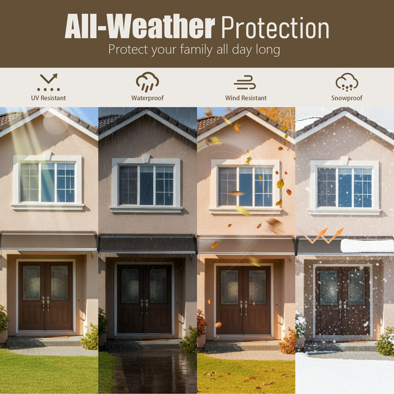 Advwin Window Awning Canopy