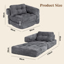 Advwin 3-in-1 Convertible Folding Sofa Bed