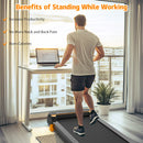 Advwin Walking Pad Manual Incline Treadmill