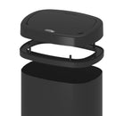 Advwin 50L Motion Sensor Rubbish Bin Black