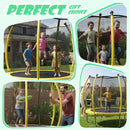 Advwin 8FT Trampoline for Kids with Safety Net