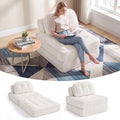 Advwin 3-in-1 Convertible Futon Sofa Bed Chair Corduroy