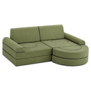 Advwin 16pcs Modular Kids Play Couch Building Fort