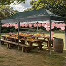 Advwin 3×6m Pop Up Canopy Tent with 6 Sidewalls