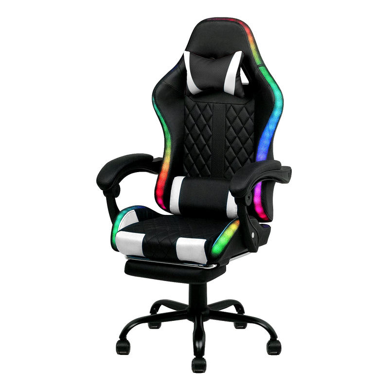 Advwin Gaming Chair 12 RGB LED Massage Chair