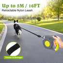 Advwin 5m Retractable Dog Lead w/ 360° Tangle-Free Design