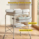 Advwin 2-in-1 Foldable Baby Bathtub & Changing Table