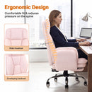 Advwin Office Armchair with Adjustable Arms & Footrest