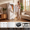 Advwin 1000W Portable Clothes Dryer with Timer