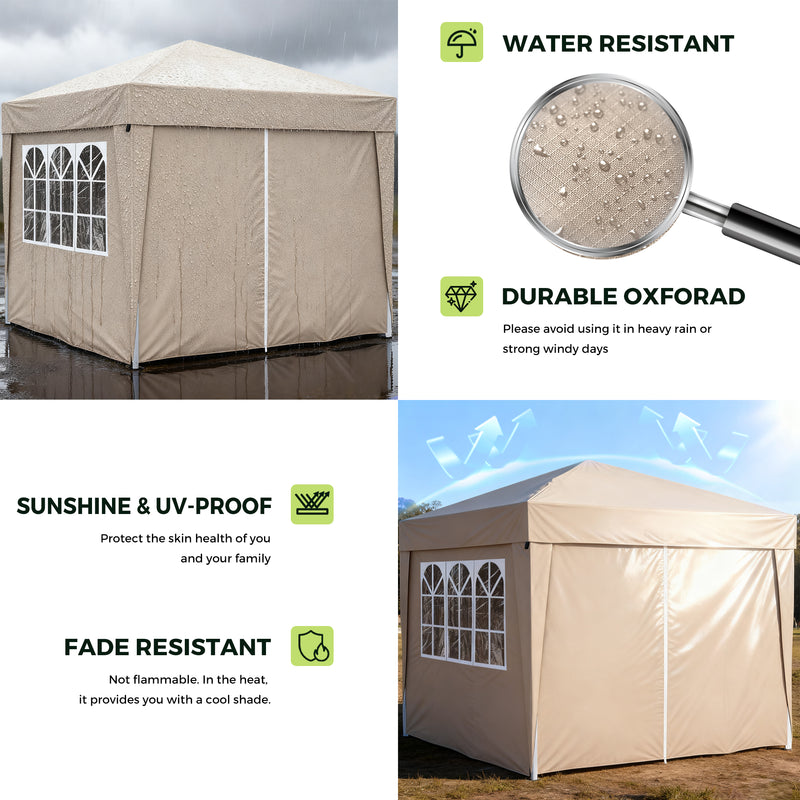 Advwin Folding Pop-up Gazebo Marquee 3*3m