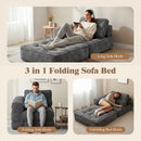 Advwin 3-in-1 Convertible Folding Sofa Bed