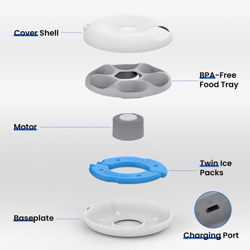 Advwin Smart Pet Feeder Automatic with APP Control