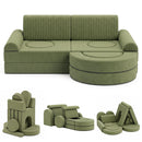 Advwin 16pcs Modular Kids Play Couch Building Fort