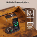 Advwin LED Over Bed Desk w/ Charging Station