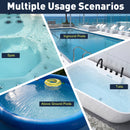 Advwin Cordless Handheld Pool Vacuum w/ Telescopic Pole