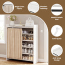 Advwin Shoe Storage Cabinet with Cover 5-Tier