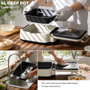 Advwin Electric Grill with Cooking Pot