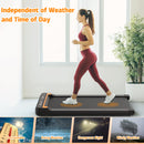 Advwin Walking Pad Under Desk Treadmill with LED Display