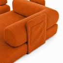 Advwin 5-in-1 Convertible Folding Loveseat Sofa Bed