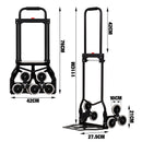 Advwin Folding Stair Climbing Trolley 6 Wheels