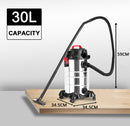 Advwin 4 in 1 Wet and Dry Vacuum Cleaner 30L 2000W Blower