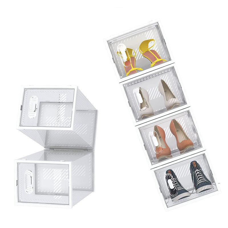 Aromatic Shoe Box Shoe Rack Storage 8/12/16PCS