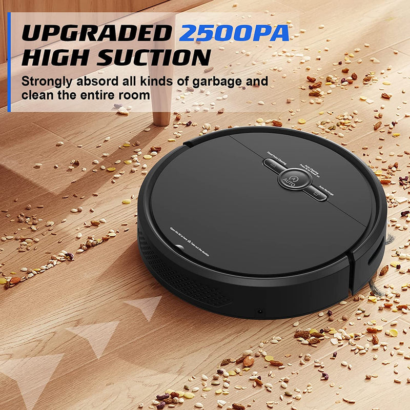 Advwin 2500Pa Robot Vacuum Cleaner 3-in-1