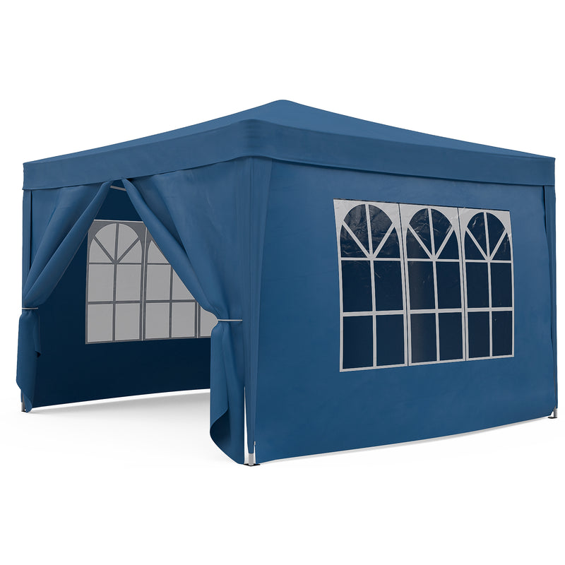 Advwin 3*3m Pop Up Canopy Tent with Side Walls