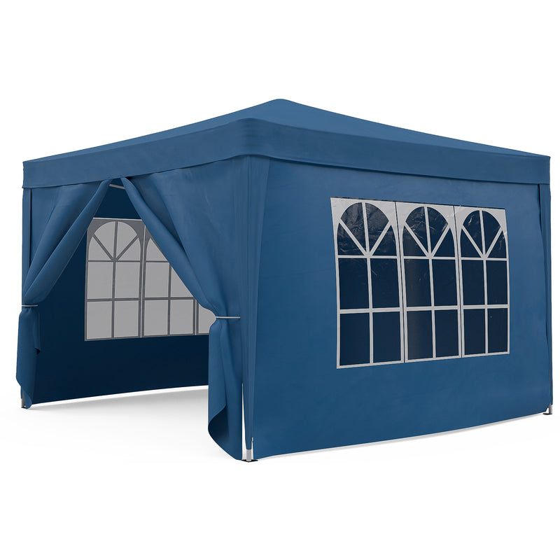 Advwin 3*3m Pop Up Canopy Tent with Side Walls