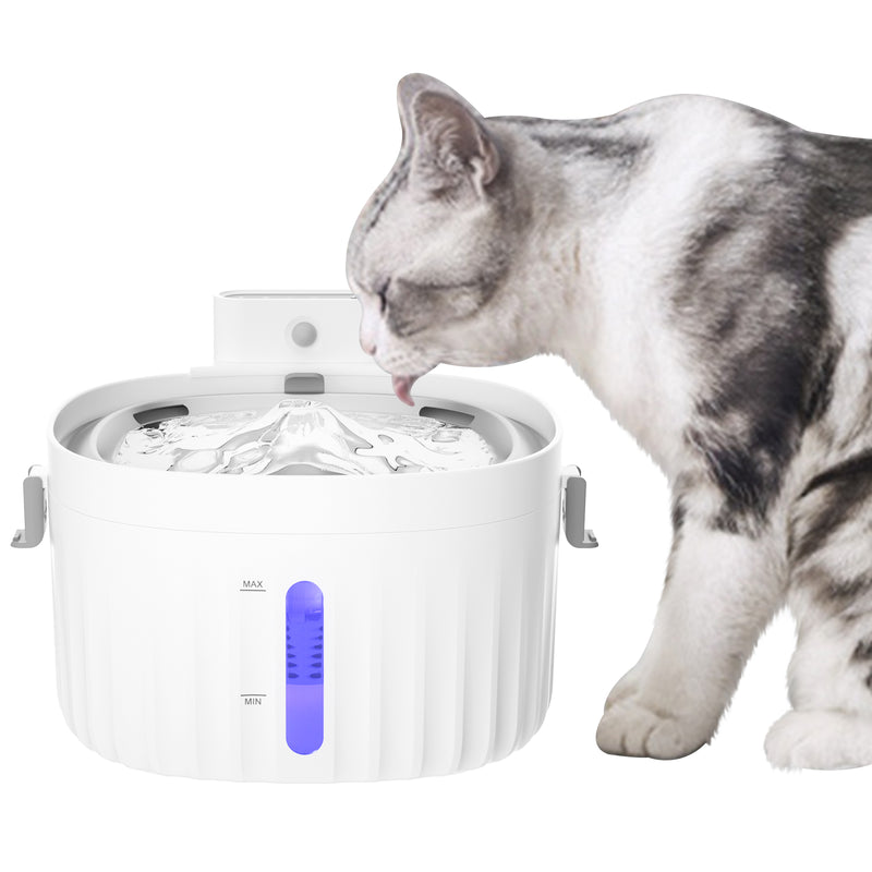 Advwin 2L Smart Cat Water Fountain Pet Water Dispenser