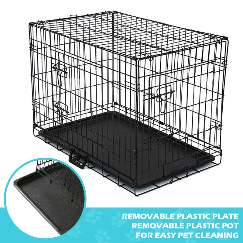 Advwin Metal Dog Cage Pet Crate