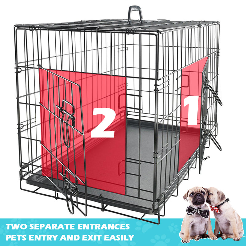 Advwin Metal Dog Cage Pet Crate