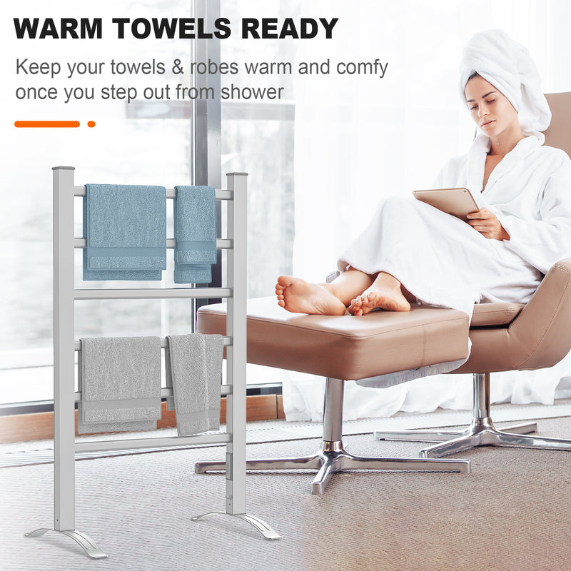 Advwin Electric Heated Towel Rail Standing