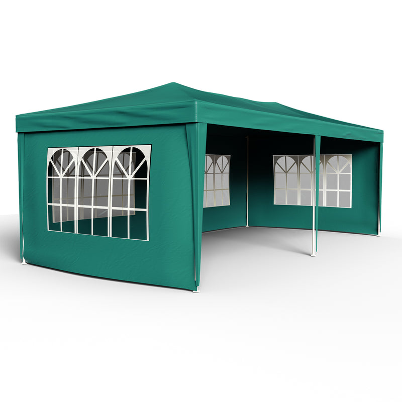 Advwin Tent 3x6m Gazebo with Wall 4 Wai Cloth