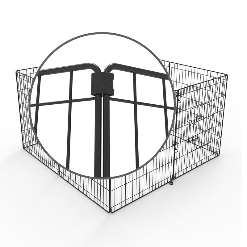 Advwin Pet Playpen Dog Dence Exercise Pen 8 Panel