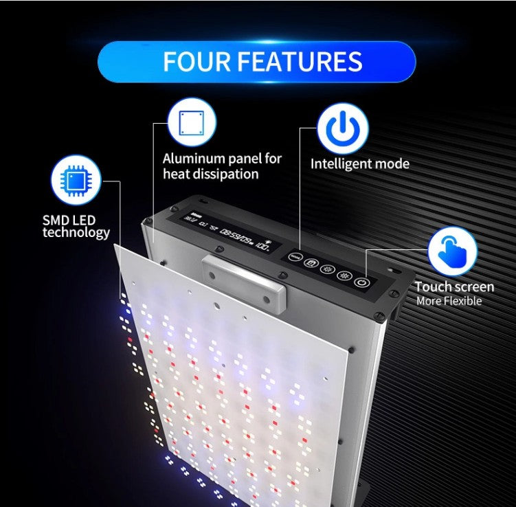Advwin 150W LED Grow Light Full Spectrum Indoor 320pcs
