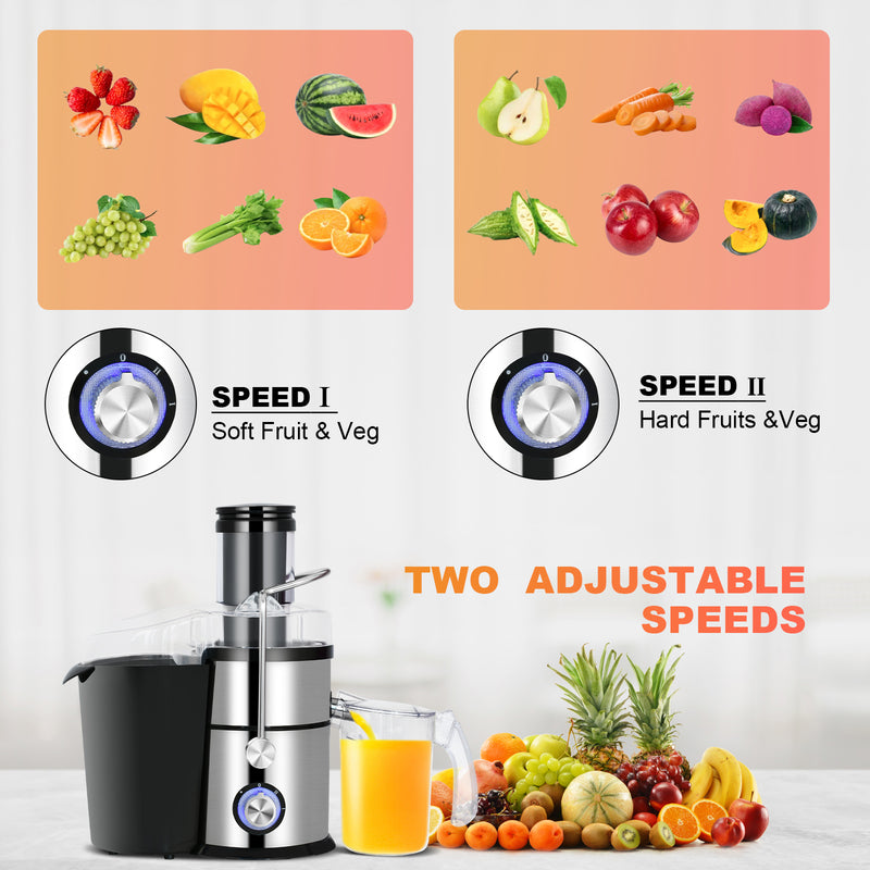 Advwin 15-in-1 Juicer Machine Slicer Blender
