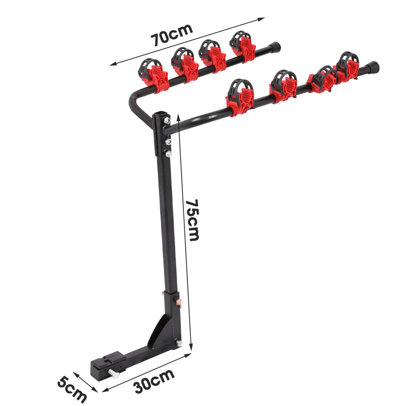 Advwin Car Bike Racks Carrier 4 Rear Mount