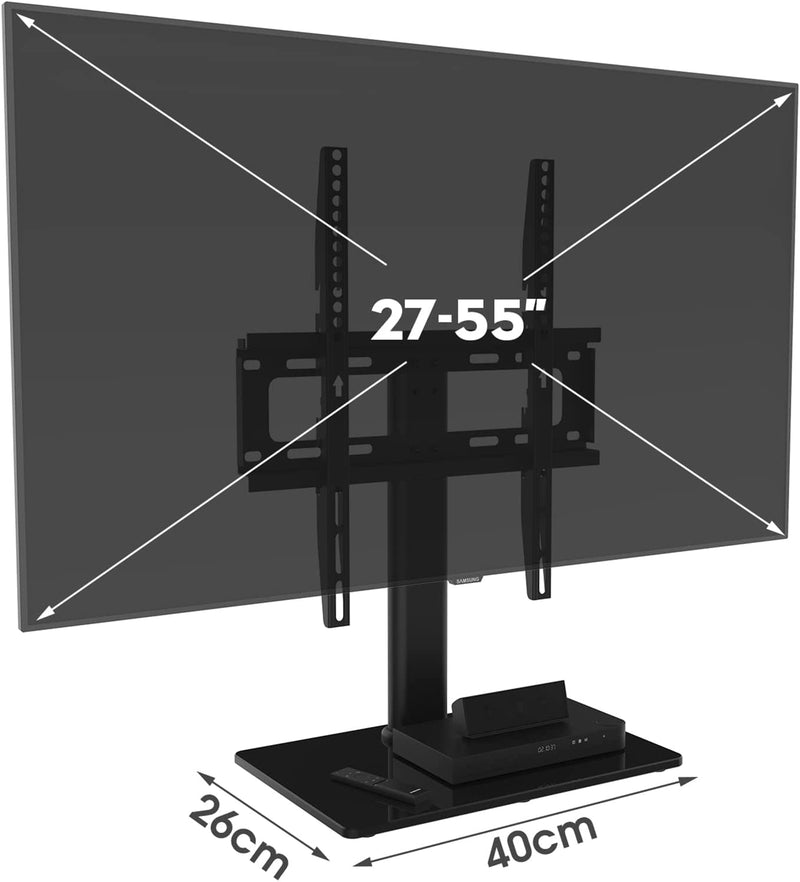 AdvwinTV Stand Swivel Universal Desktop LED LCD 27 to 55 inch